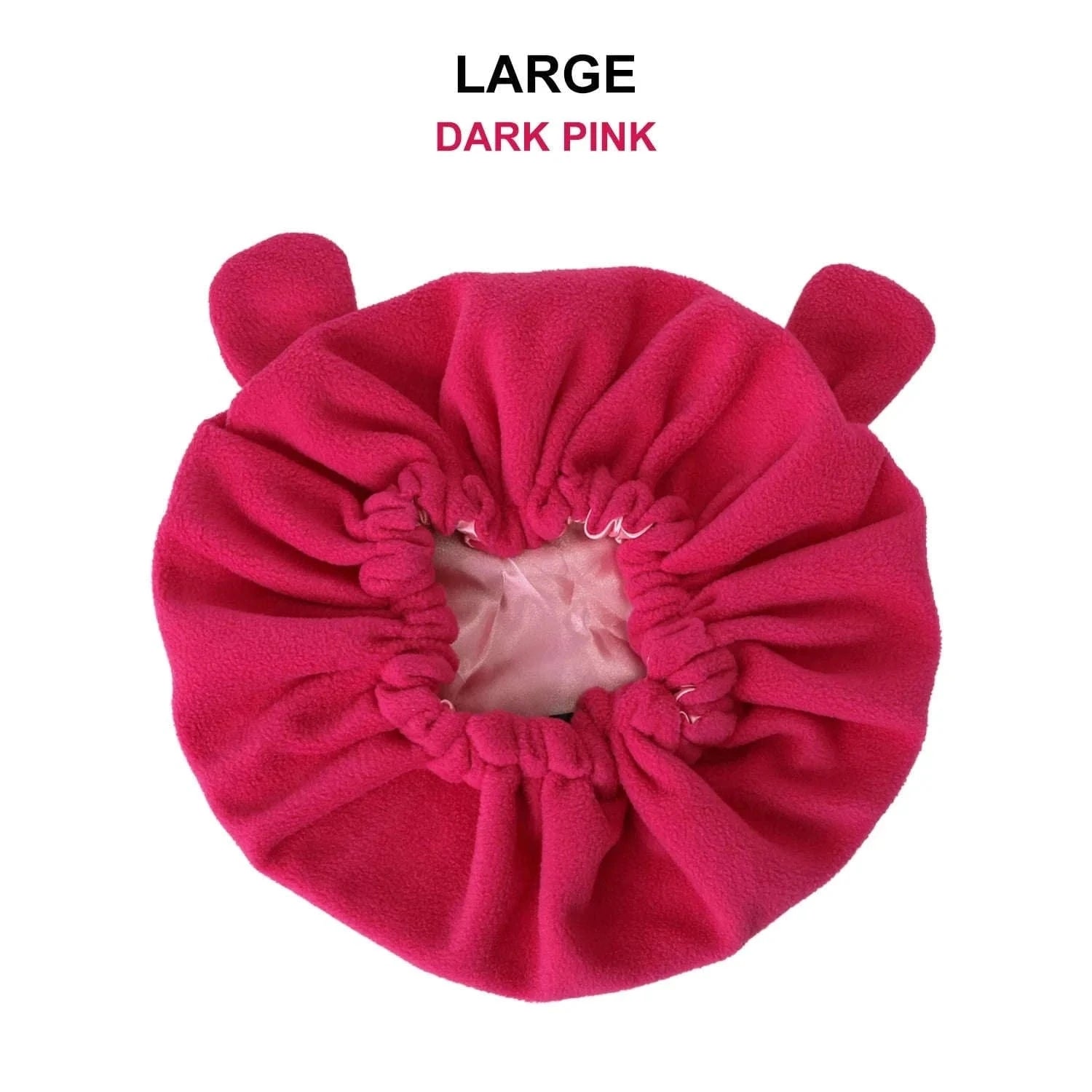 Winter Bonnet's Double Layer Thickening Sleep Cap Polar Fleece Warm Nightcap Big Bonnet Sleeping Cap Namahfad