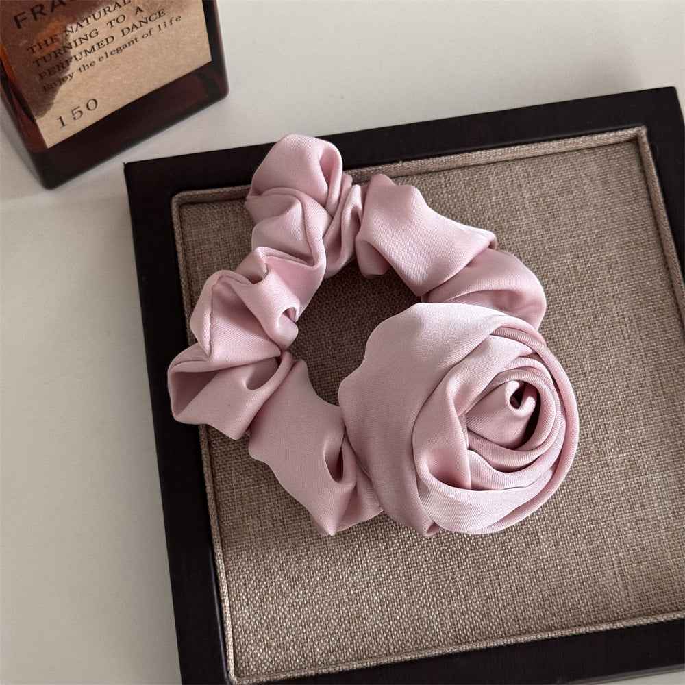 Vintage Satin Headband for Women – Elegant Hair Ring, Soft Non-Slip Hair Accessory