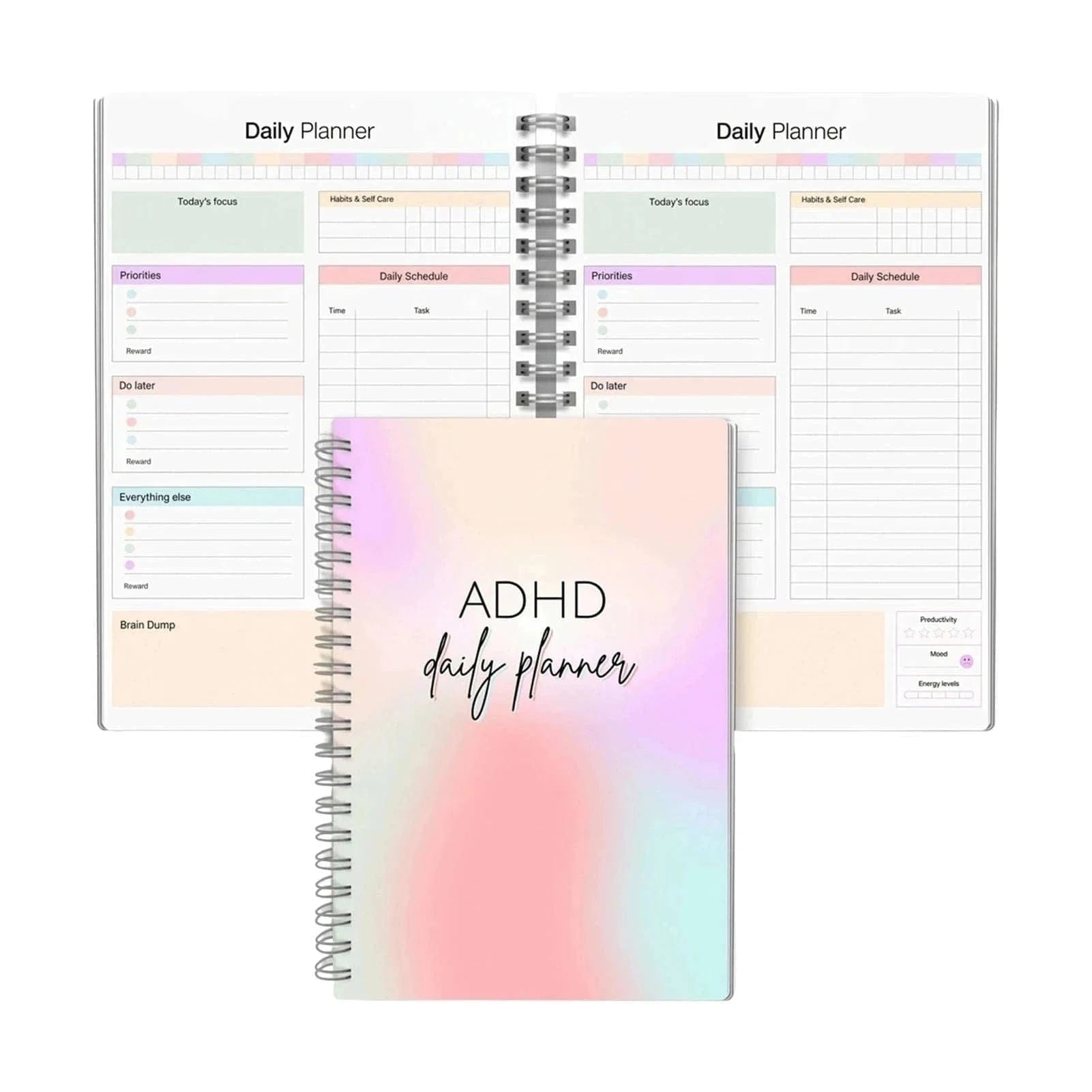 Daily Income and Expense Notebook for Budget Planning with Weekly Tracker for ADHD-Friendly Focus for Personal and Business Use Namahfad