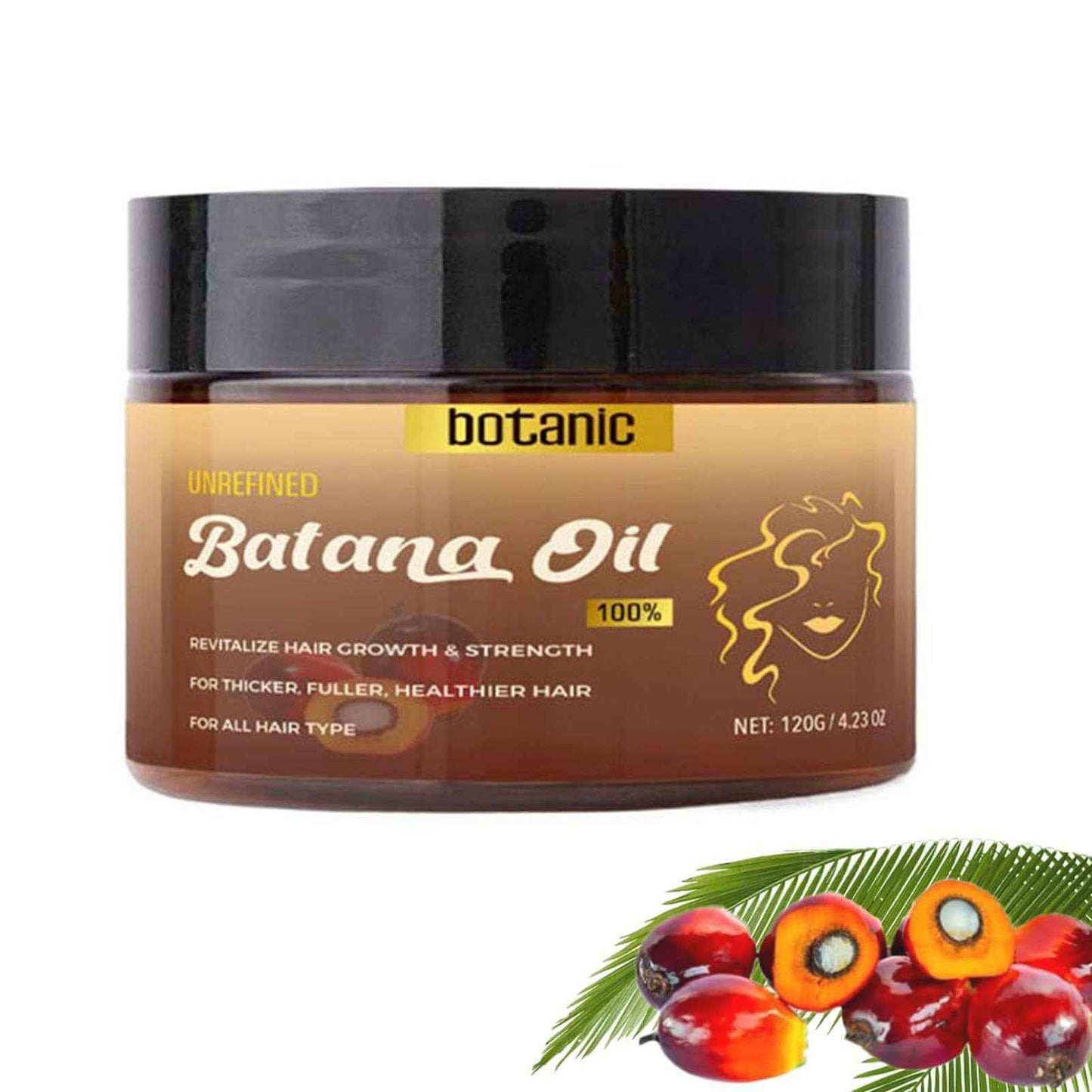 Botanic Batana Oil – Natural Hair Growth & Strengthening Treatment