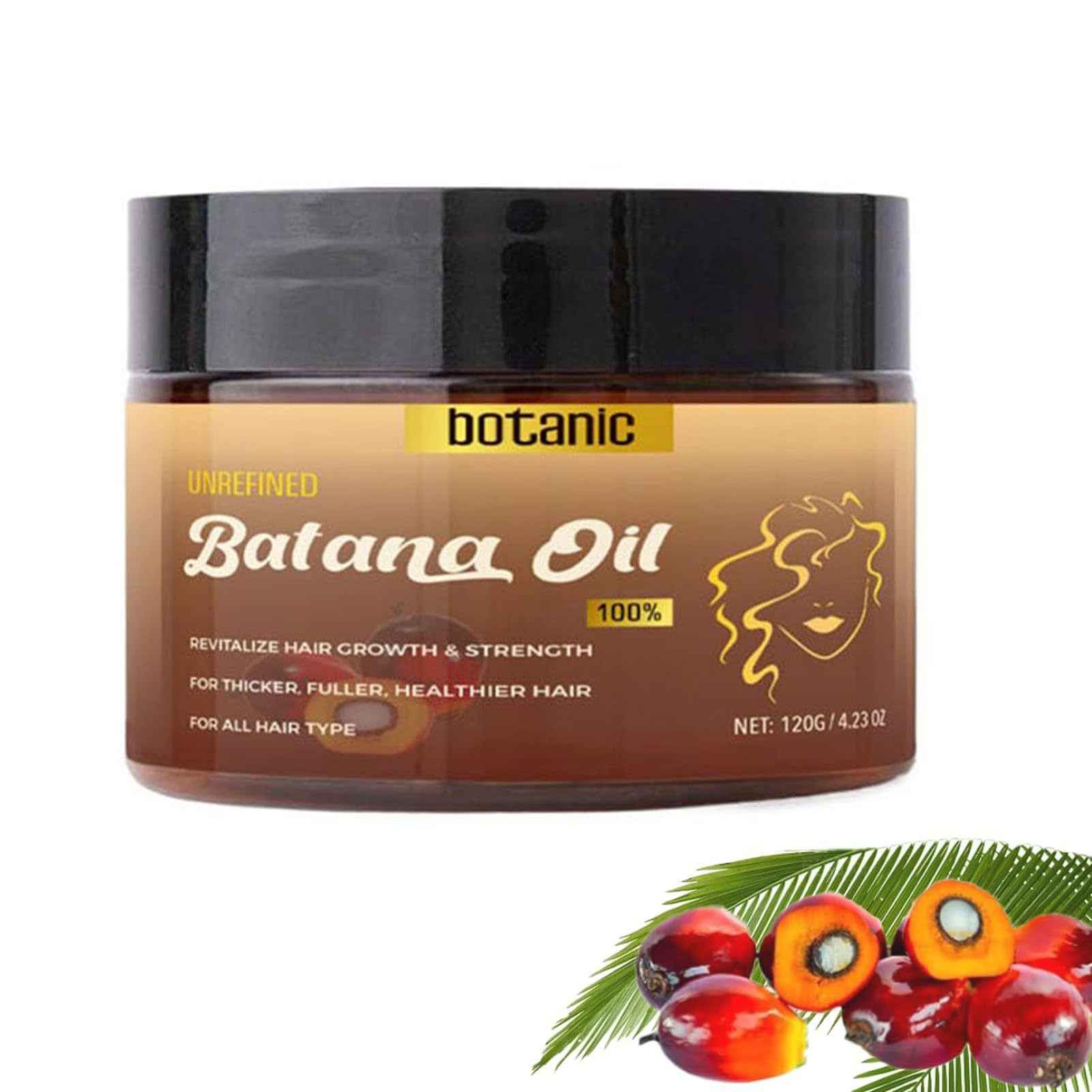 Botanic Batana Oil – Natural Hair Growth & Strengthening Treatment