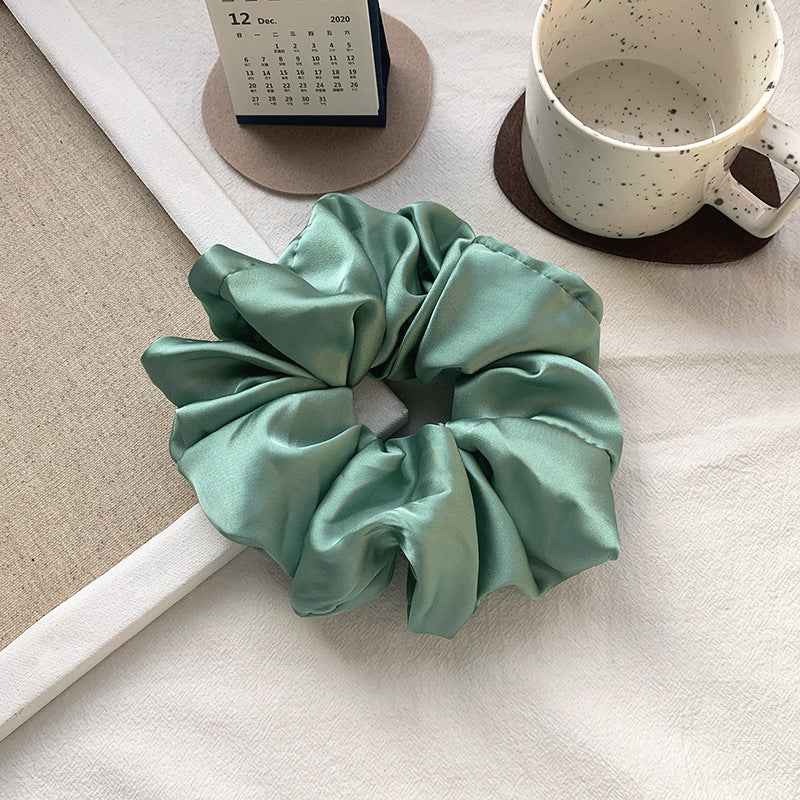 Oversized Satin Headband for Women – Smooth French Style Elegant Hair Band