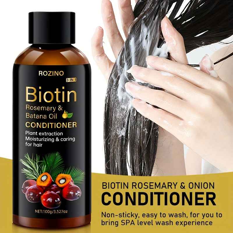 [Essential Oil Hair Mask Set] 4pcs Shampoo, Conditioner, Essential Oil Hair Mask Set | Deep Cleansing & Care, Moisturizing & Nourishing, Long-Lasting Fragrance, Hydration, Smooth Hair, Oil Controlled & Fluffy, All Hair Types