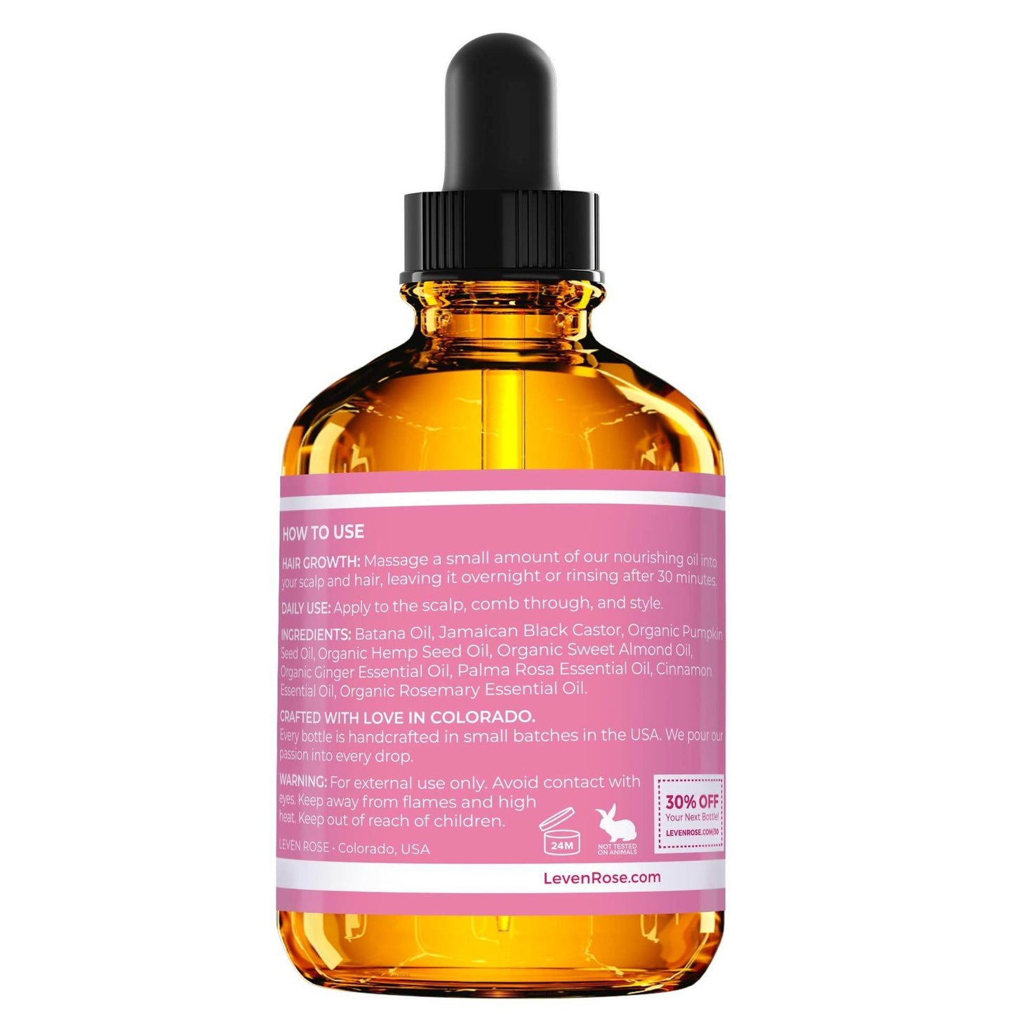 Organic Hair Growth Oil Conditioner 2 Oz - Nourishing Formula for Healthy Hair Growth - NamafadStore