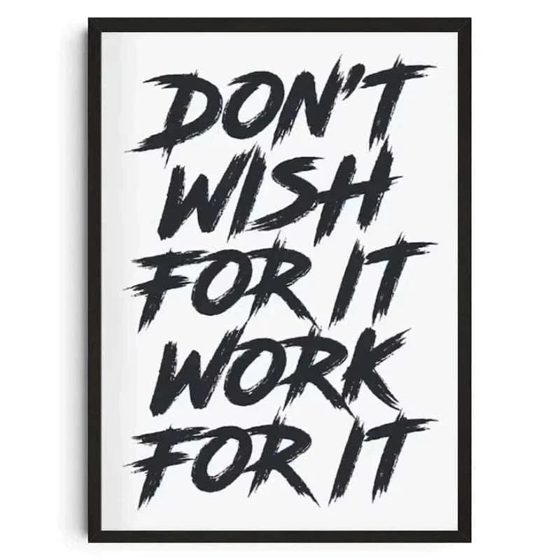 Gym Wall Art Poster Gym Inspirational Poster Home Gym Wall Decoration Gym Slogan Canvas Printing Decorative Painting Frameless Namahfad