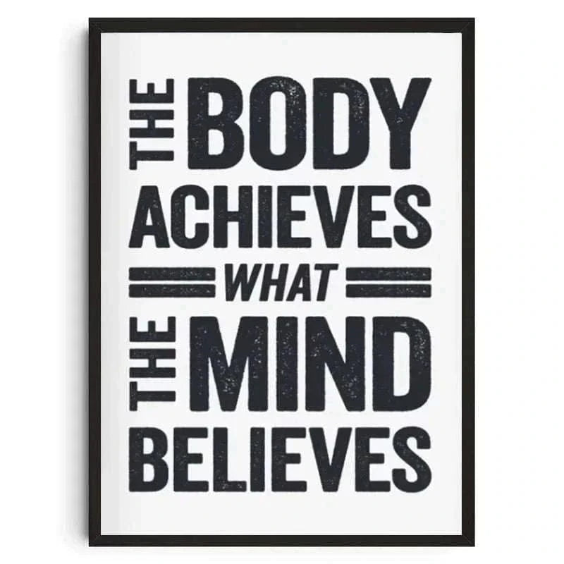 Gym Wall Art Poster Gym Inspirational Poster Home Gym Wall Decoration Gym Slogan Canvas Printing Decorative Painting Frameless Namahfad