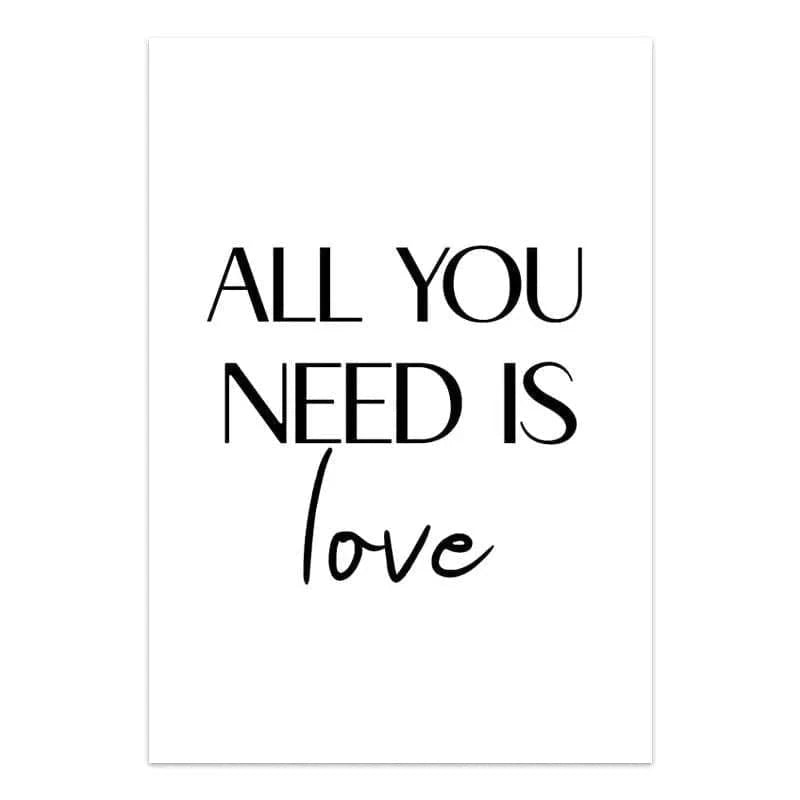 Nordic Inspirational Quotes Posters Modern Cursive Verse Wall Art Canvas Paintings Mural Decor for Living Room Office Decoration Namahfad