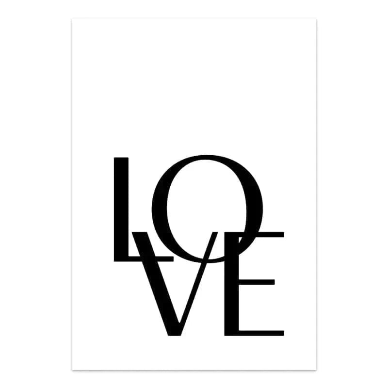 Nordic Inspirational Quotes Posters Modern Cursive Verse Wall Art Canvas Paintings Mural Decor for Living Room Office Decoration Namahfad