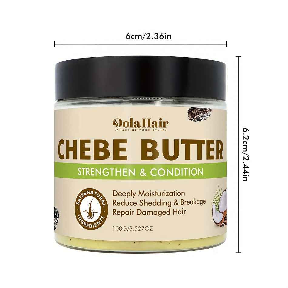 Chebe Hair Butter, Hair Care Chebe Butter Made with Chebe Powder, Castor Oil, Shea Butter, Hair Products Oil Butter for All Hair Types