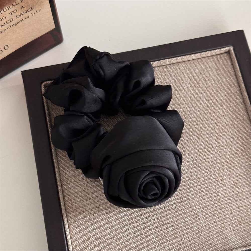 Vintage Satin Headband for Women – Elegant Hair Ring, Soft Non-Slip Hair Accessory