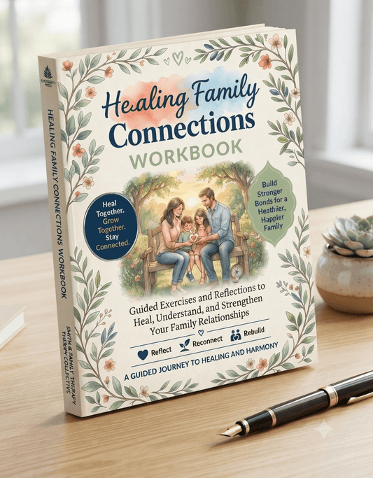 Healing Family Connections Workbook | Digital PDF &amp; Printable Guide