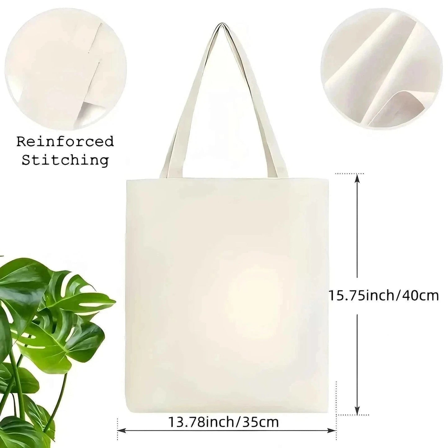 1pc Bible Verse Themed Tote Shopping Bag, Suitable for Daily Use, Shopping, Church, Travel, An Inspirational Gift for Christians
