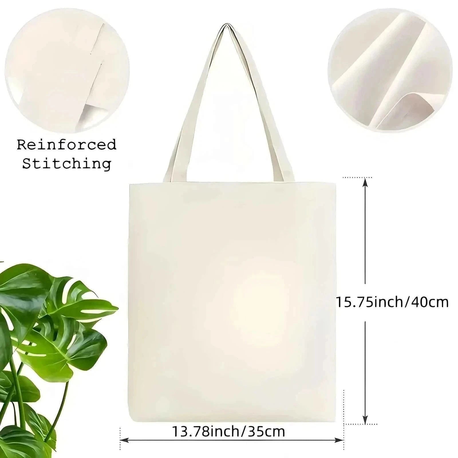 1pc Bible Verse Themed Tote Shopping Bag, Suitable for Daily Use, Shopping, Church, Travel, An Inspirational Gift for Christians