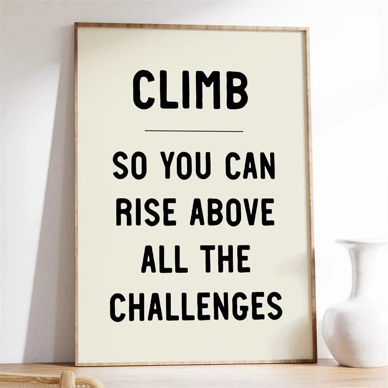 Inspirational Motivational Exercise Wall Art - Transform Your Space & Mindset - Namahfad