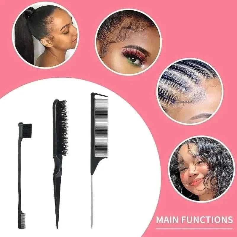 No-Heat Curling Iron Set Night Cap Hair Roller Set Lazy Hair Curlers Headband Hairs Rollers Bristle Brush Hair Styling Tools