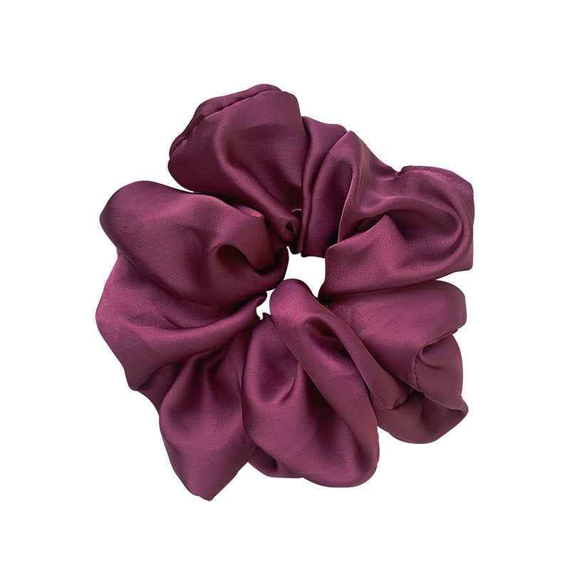 Oversized Satin Headband for Women – Smooth French Style Elegant Hair Band