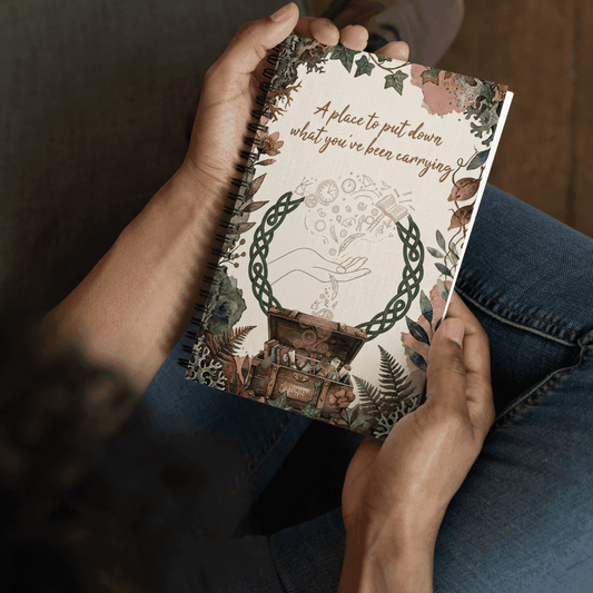 Put down what you have been carrying Spiral notebook Spiral notebook