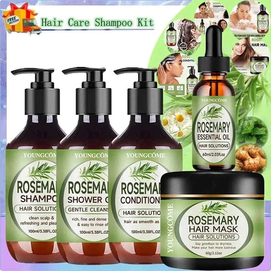 Rosemary Hair Essential Oil hair mask Nourishing Hair Oil Smoothing Shine Soft Hair Serum Repair Damaged Frizz Dry Hair Treatmen