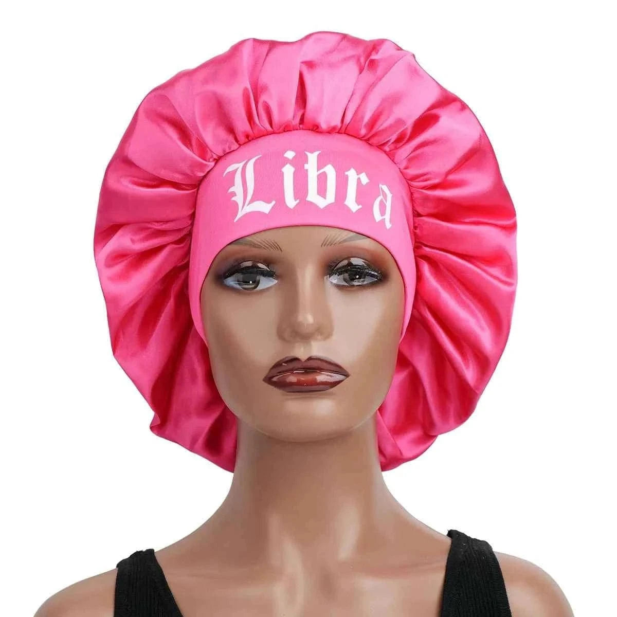 Constellation-Print Satin Sleep Bonnet & Headband-Wide-Band Soft Wrap for Daily Use, Makeup & Skincare|Adjustable Hair Protector