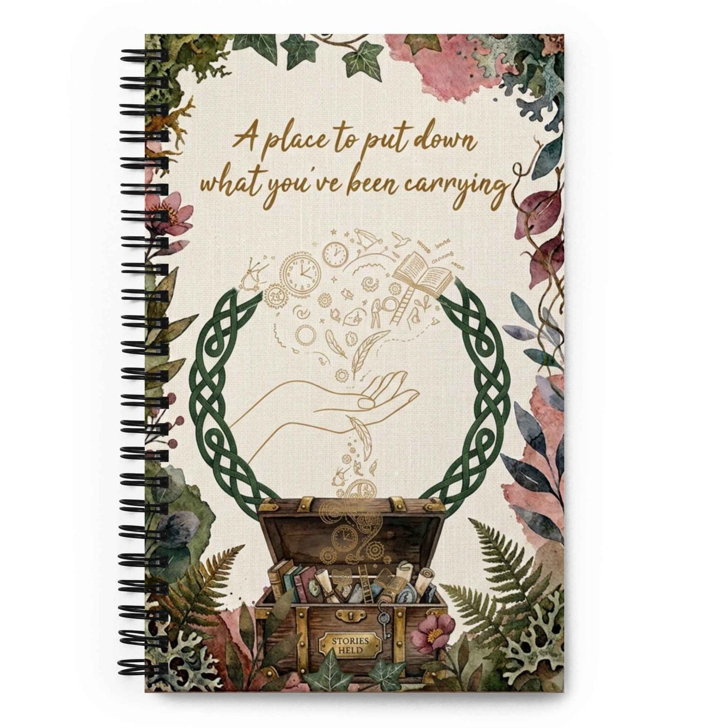 Put down what you have been carrying Spiral notebook