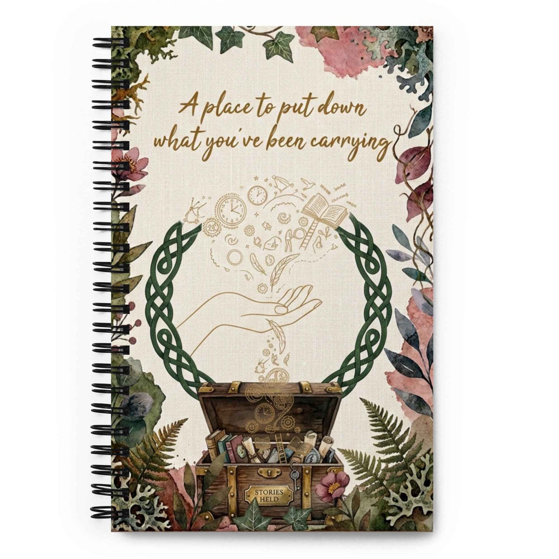 Put down what you have been carrying Spiral notebook