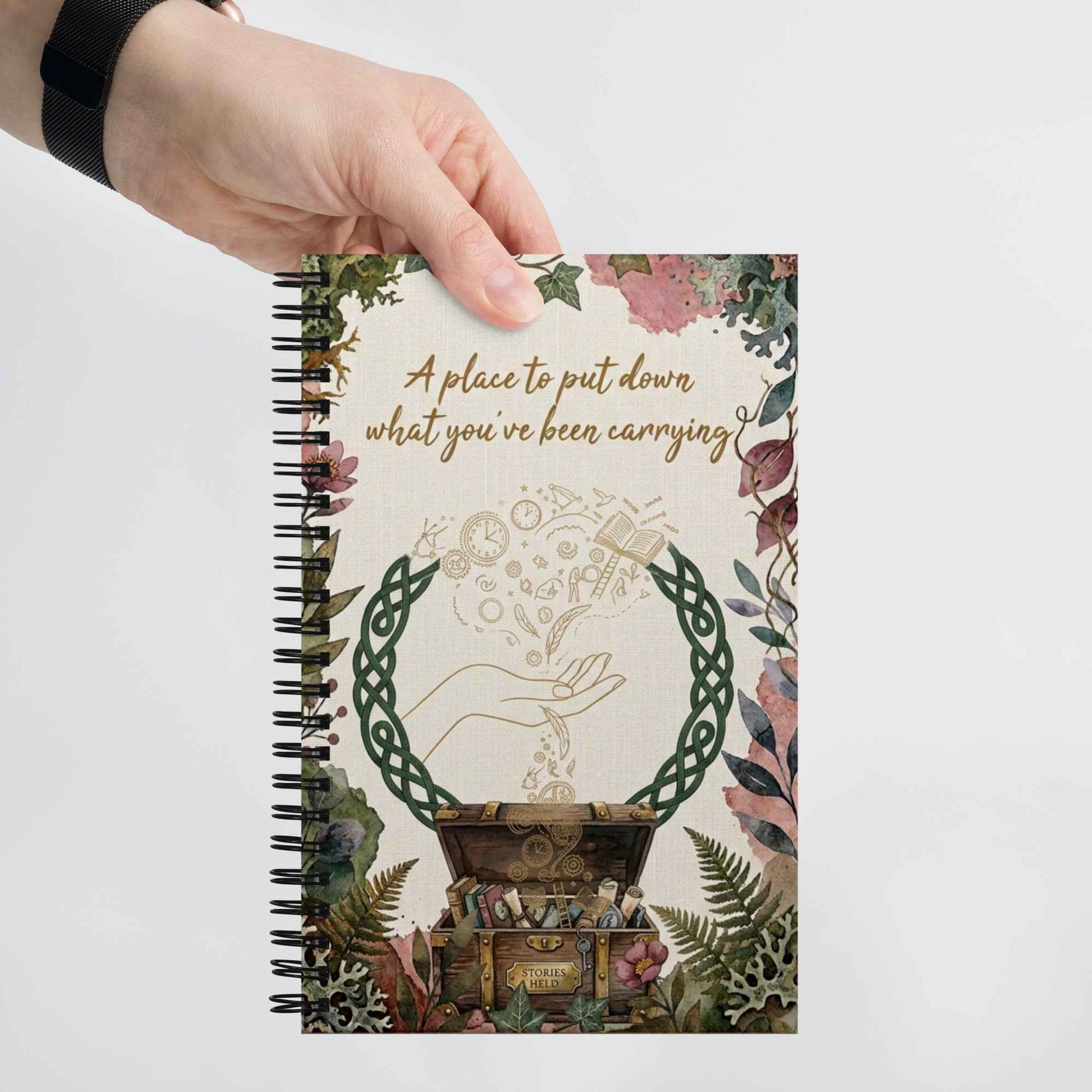 Put down what you have been carrying Spiral notebook