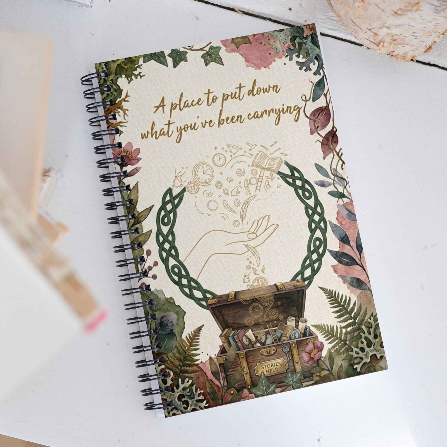 Put down what you have been carrying Spiral notebook