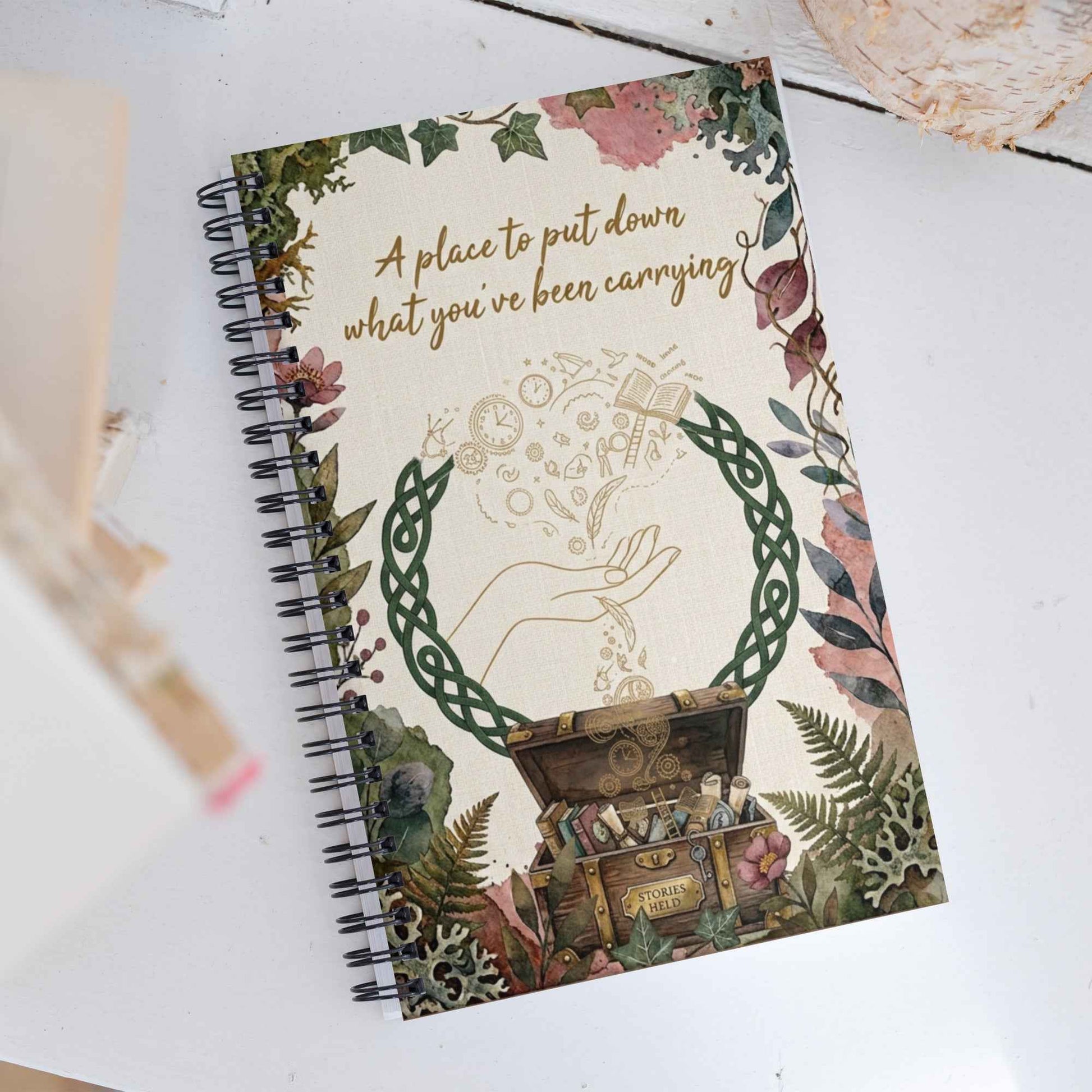Put down what you have been carrying Spiral notebook