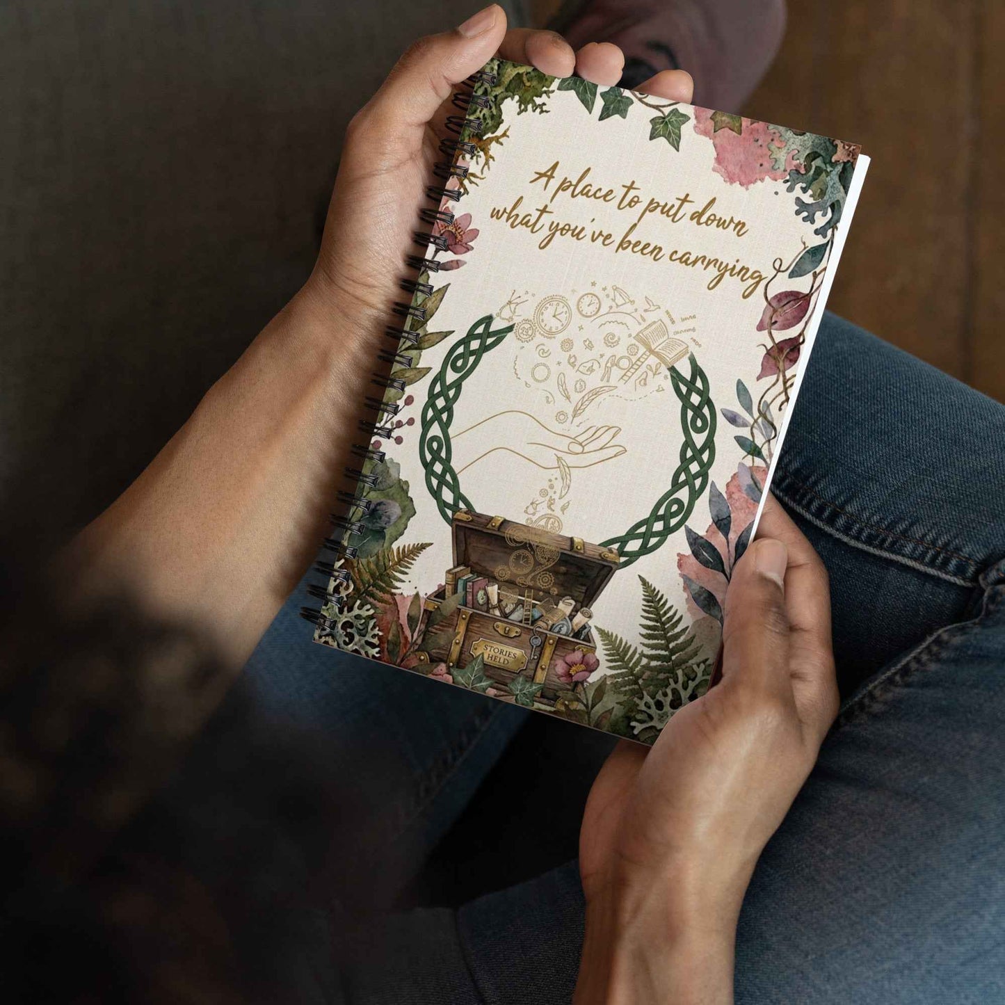 Put down what you have been carrying Spiral notebook