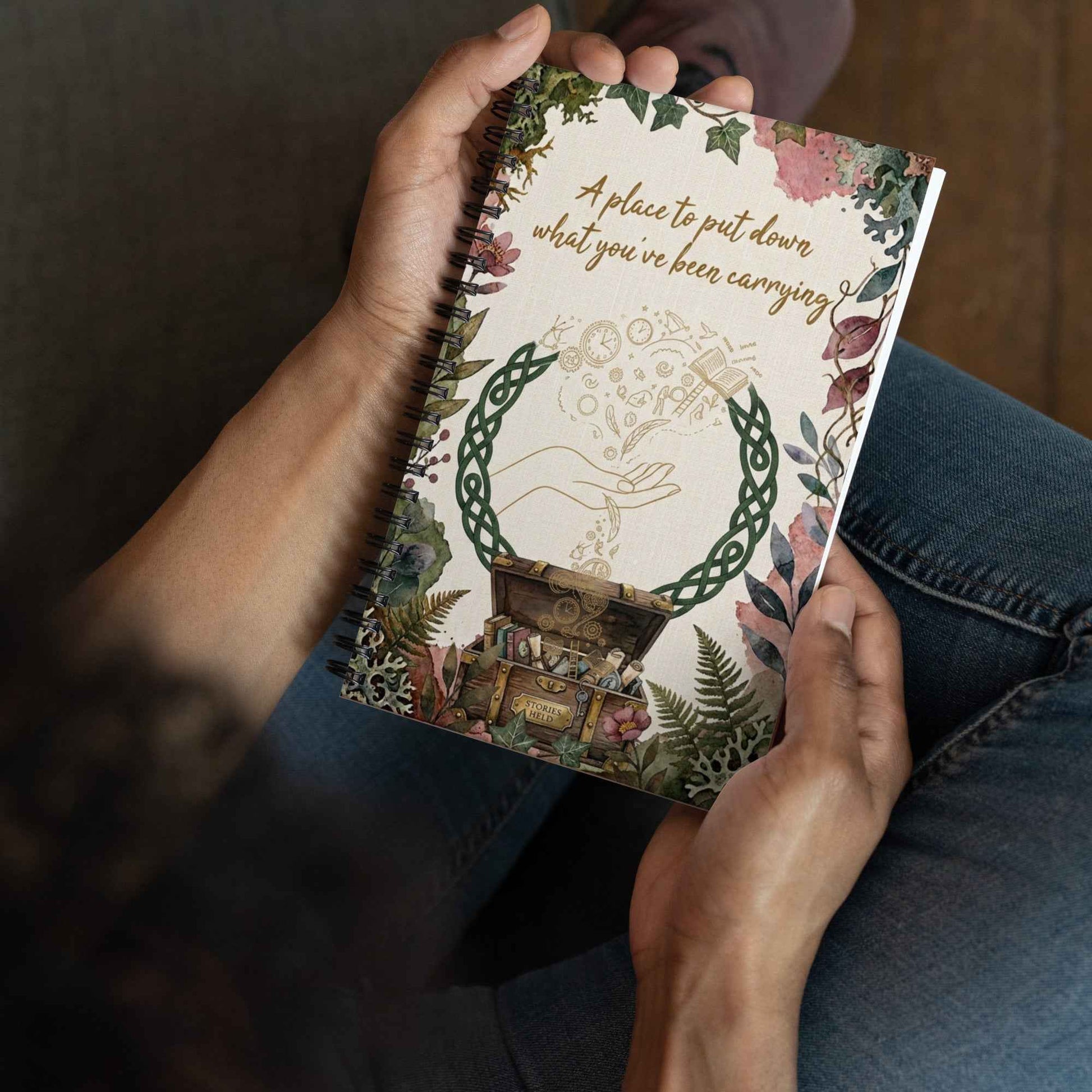 Put down what you have been carrying Spiral notebook
