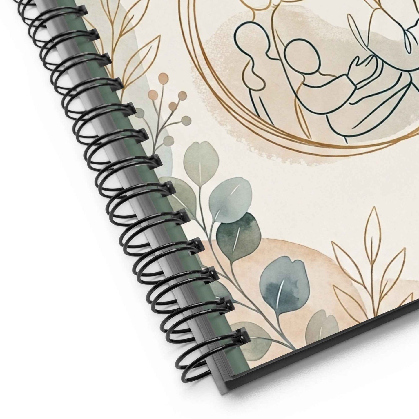 For the woman holding it together Spiral notebook