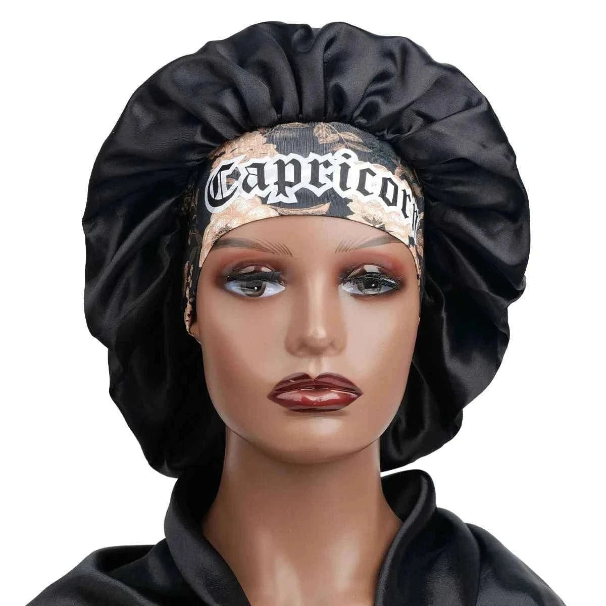 Unisex Lightweight Cotton Twill Bonnet - Breathable, Adjustable Strap, Zodiac Constellation Print for Casual Daily Wear
