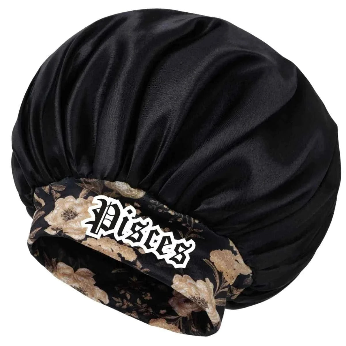 Unisex Lightweight Cotton Twill Bonnet - Breathable, Adjustable Strap, Zodiac Constellation Print for Casual Daily Wear