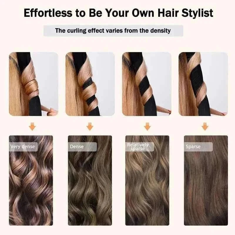 Upgraded Heatless Hair Curling Headband Scarf Soft Sleeping Bonnet for Long Lasting Soft Fluffy Lazy Curls Styling Accessories