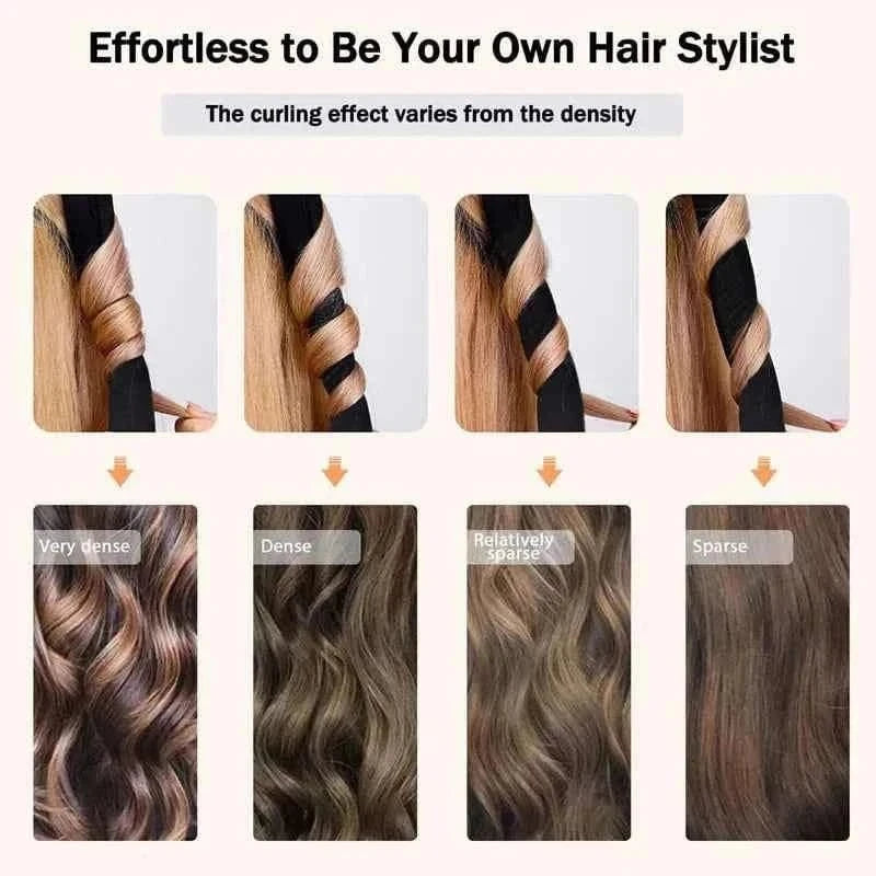 Upgraded Heatless Hair Curling Headband Scarf Soft Sleeping Bonnet for Long Lasting Soft Fluffy Lazy Curls Styling Accessories